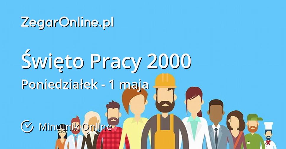 Święto Pracy 2000