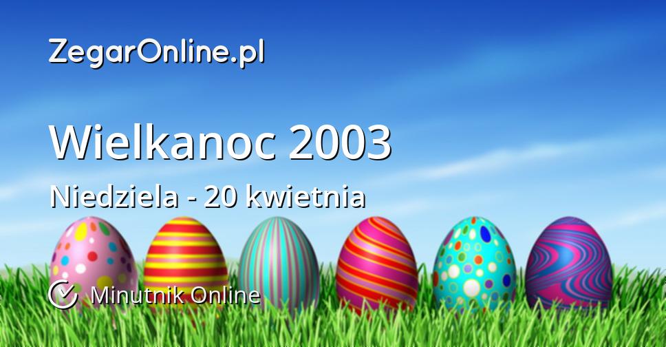 Wielkanoc 2003